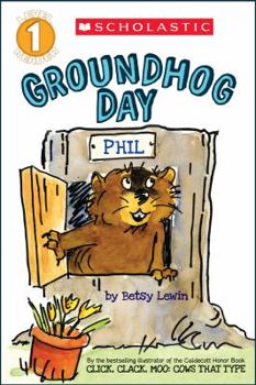 Paperback Scholastic Reader Level 1: Groundhog Day Book