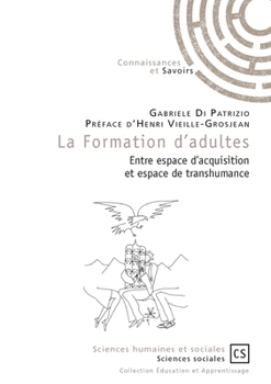 Paperback La Formation d'adultes [French] Book