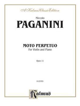 Paperback Moto Perpetuo, Op. 11 (Kalmus Edition) Book