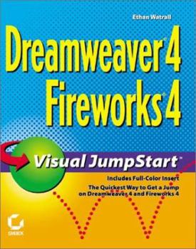 Paperback Dreamweaver 4/Fireworks 4 Visual Jumpstart Book