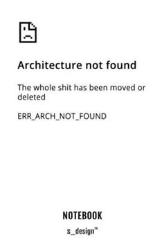 Notizbuch / Skizzenbuch für Architekten, Designer, Kunst / Design / Architektur Studenten: [120 Seiten weisses liniertes Papier ] (German Edition)