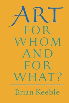 Paperback Art: For Whom and for What? Book