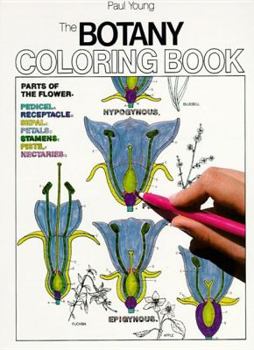 Paperback Botany Coloring Book
