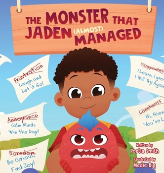 Hardcover The Monster That Jaden (Almost) Managed Book