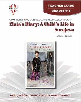 Paperback Zlata's Diary - Teacher Guide by Novel Units Book