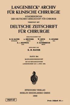 Paperback Verhandlungen Der Deutschen Gesellschaft Für Chirurgie [German] Book