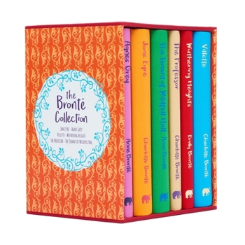 Hardcover The Brontë Collection: Deluxe 6-Book Hardcover Boxed Set Book