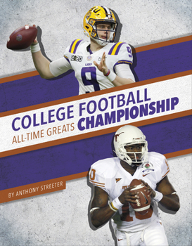 Library Binding College Football Championship All-Time Greats Book