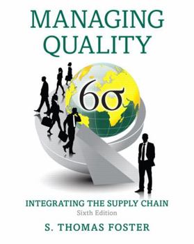 Hardcover Managing Quality: Integrating the Supply Chain Book