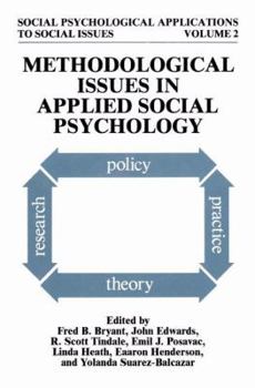 Paperback Methodological Issues in Applied Social Psychology Book