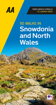 Paperback 50 Walks in Snowdonia and North Wales Book