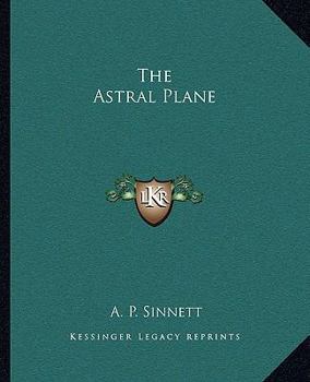 Paperback The Astral Plane Book