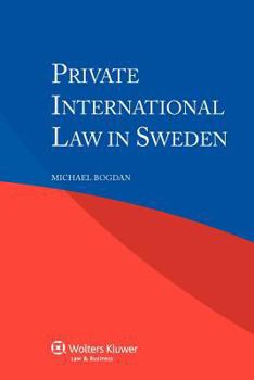 Paperback Private International Law in Sweden Book