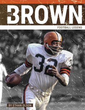 Paperback Jim Brown: Football Legend Book