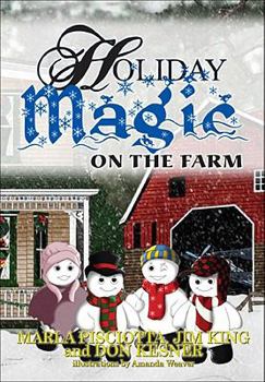 Hardcover Holiday Magic on the Farm Book