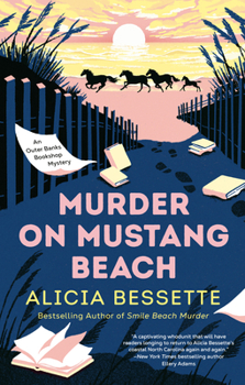 Hardcover Murder on Mustang Beach Book