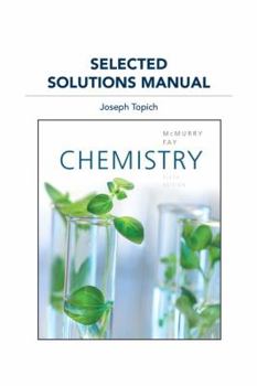 Paperback Selected Solutions Manual for Chemistry Book