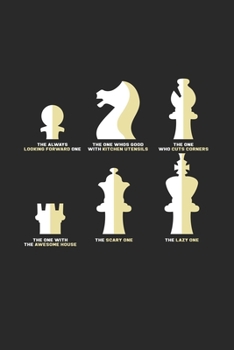 Paperback The lazy one: 6x9 Chess - lined - ruled paper - notebook - notes Book