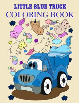 Paperback Little Blue Truck Coloring Book