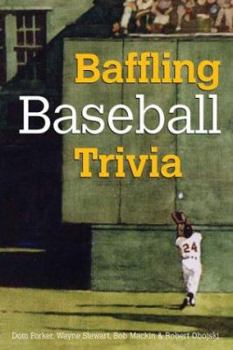 Hardcover Baffling Baseball Trivia Book