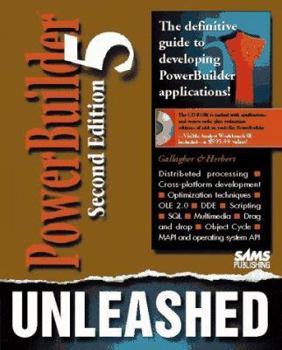 Paperback PowerBuilder 5 Unleashed: With CDROM Book