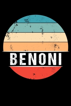 Paperback Benoni: 100 Seiten 6 'x 9' - Reisetagebuch oder Notebook [German] Book