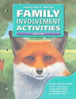 Paperback Harcourt Math Family Involvement Activities: Grade 5 Book