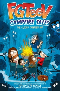 Hardcover Fgteev Campfire Tales #1: The Cursed Campground Book