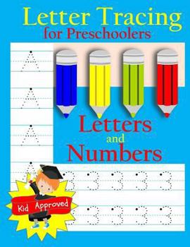 Paperback Letter Tracing: Preschool Letters and Numbers: Letter Books for Preschool: Preschool Activity Book: Preschool LetterTracing: Preschool Book