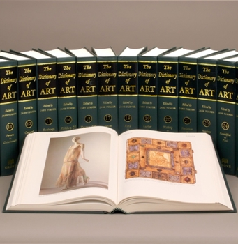 Hardcover The Grove Dictionary of Art: 34 Volumes Book