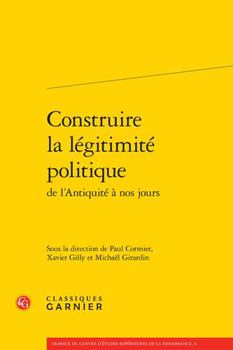 Paperback Construire La Legitimite Politique [French] Book