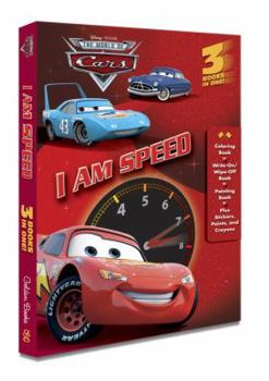 Paperback I Am Speed (Disney/Pixar Cars) (Tri-Fold Coloring Book) Book