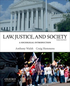 Paperback Law, Justice, and Society: A Sociolegal Introduction Book