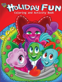 Paperback Holiday Fun Coloring and Activity Book