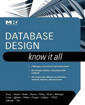 Hardcover Database Design: Know It All Book