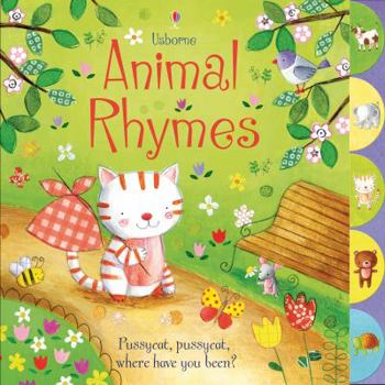 Hardcover Usborne Animal Rhymes. [Illustrated by Giuliana Gregori Book