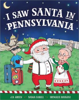 Hardcover I Saw Santa in Pennsylvania Book