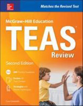 Paperback McGraw-Hill Education Teas Review, Second Edition Book