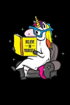 Paperback Notebook: Unicorn Science Motivation Kawaii Gift 120 Pages, 6X9 Inches, Blank Book