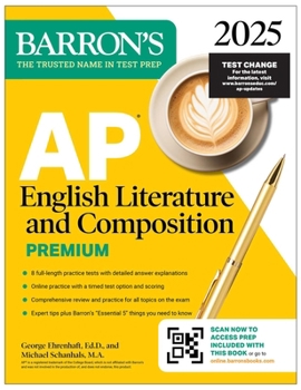 Paperback AP English Literature and Composition Premium, 2025: Prep Book with 8 Practice Tests + Comprehensive Review + Online Practice Book