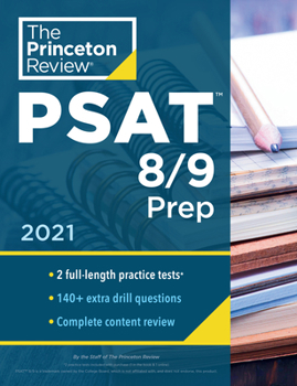 Paperback Princeton Review PSAT 8/9 Prep: 2 Practice Tests + Content Review + Strategies Book