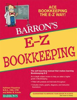 Paperback Barron's E-Z Bookkeeping Book