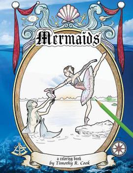 Paperback Mermaids: a coloring book