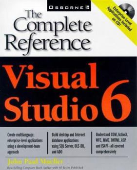 Hardcover Visual Studio 6 [With Contains the Entire Book...] Book