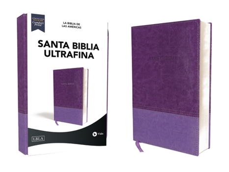 Leather Bound Lbla, Santa Biblia, Ultrafina, Leathersoft, Lavanda [Spanish] Book