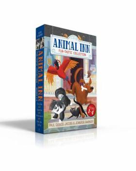 Paperback Animal Inn Fur-Tastic Collection Books 1-4 (Boxed Set): A Furry Fiasco; Treasure Hunt; The Bow-Wow Bus; Bright Lights, Big Kitty! Book
