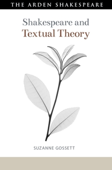 Hardcover Shakespeare and Textual Theory Book