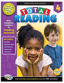Paperback Total Reading, Grade 4 Book