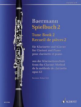 Paperback Tune Book 2, Op. 63: Concert Pieces from the Clarinet Method - Clarinet and Piano Book