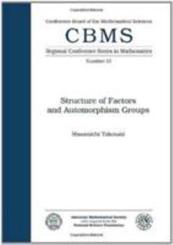 Paperback Structure of Factors and Automorphism Groups Book